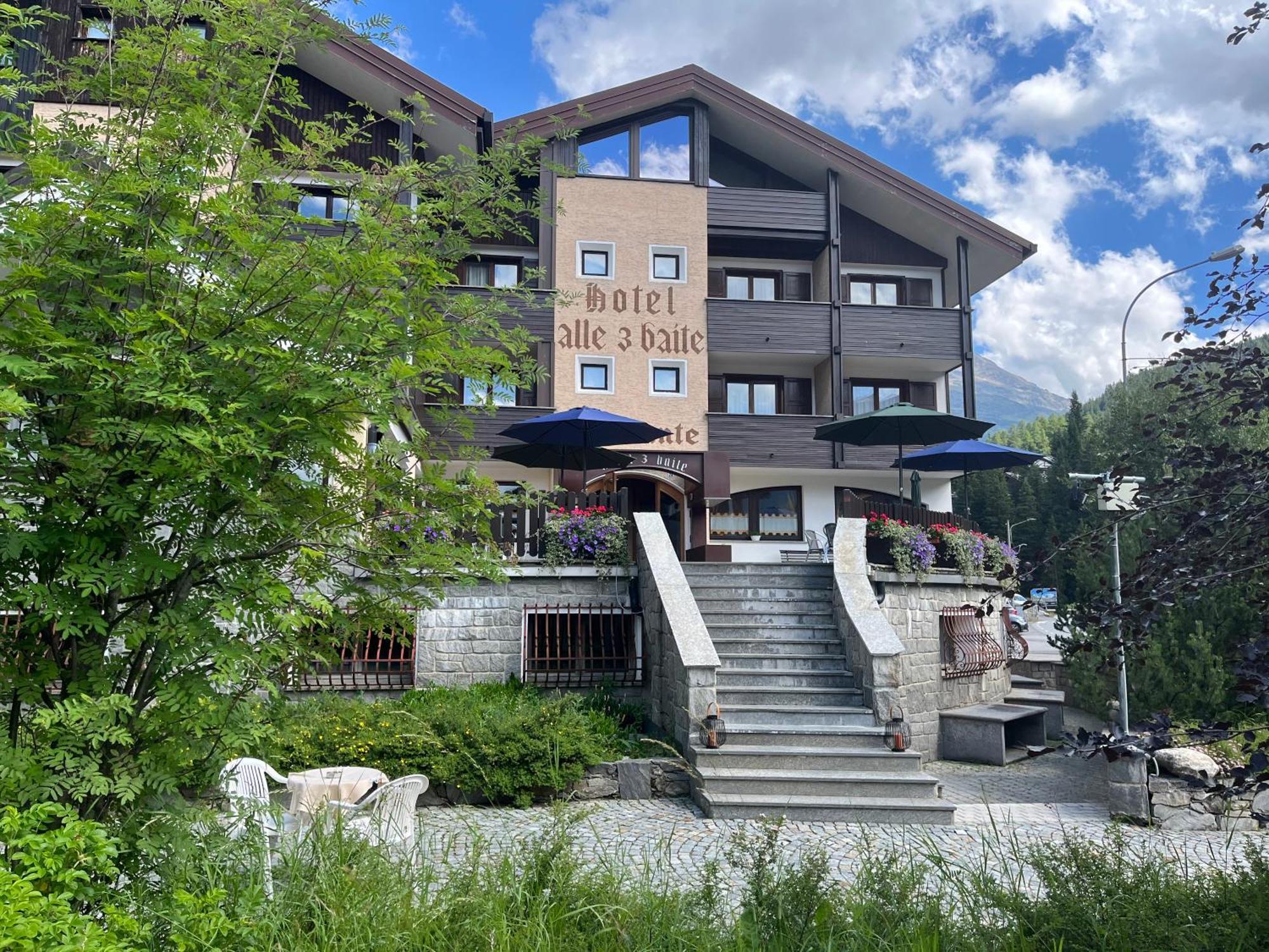 Hotel Alle Tre Baite Santa Caterina Valfurva Exterior foto