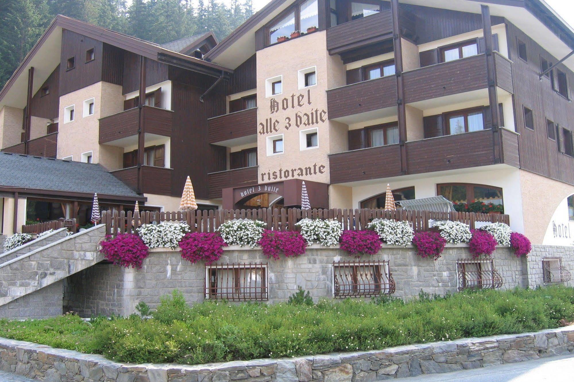 Hotel Alle Tre Baite Santa Caterina Valfurva Exterior foto